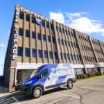 moving van at Defender Self Storage in Pittsburgh, PA
