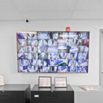 security camera system in office at Defender Self Storage in Pittsburgh, PA